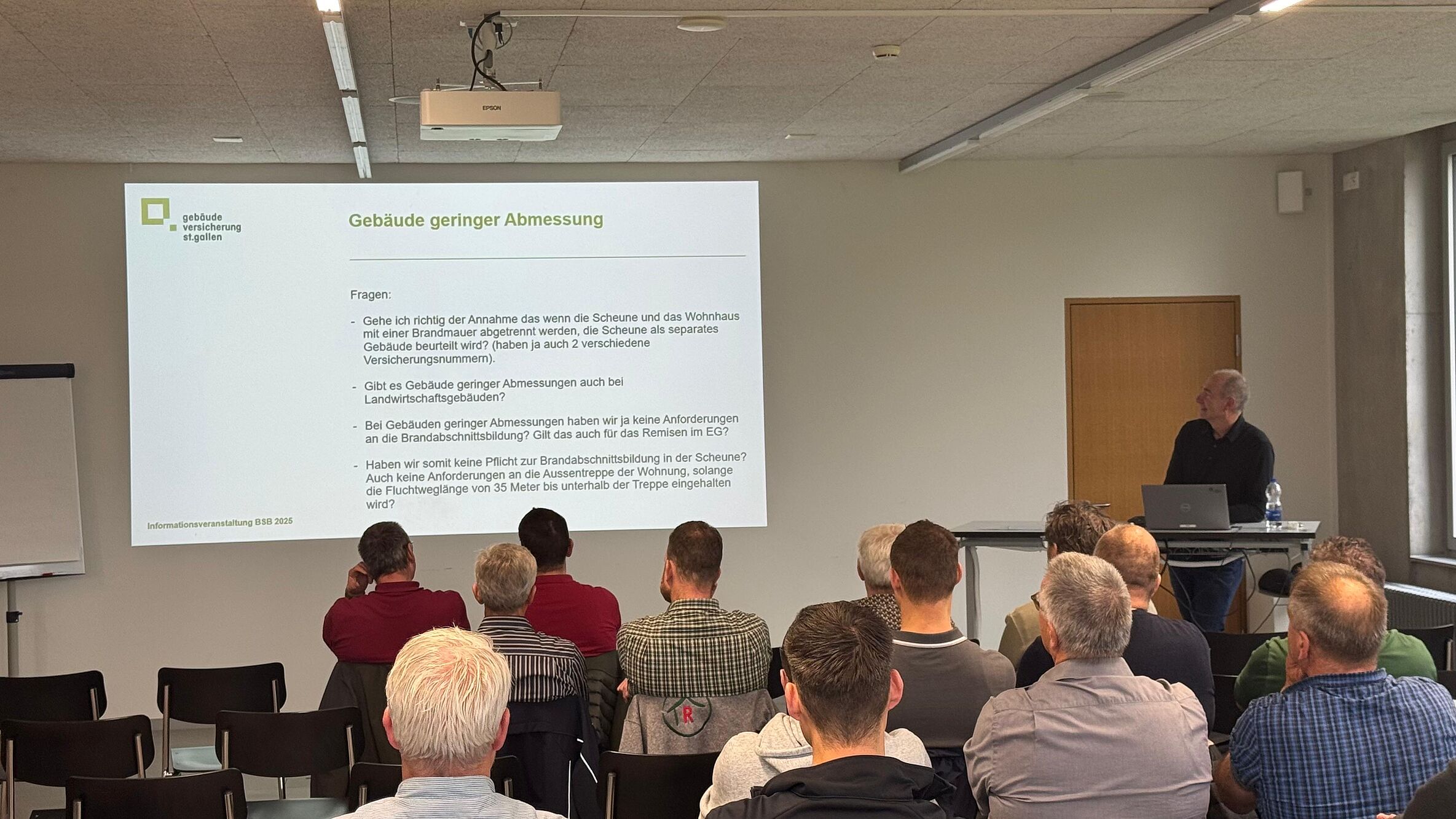 Infoveranstaltung für Brandschutzbeauftragte