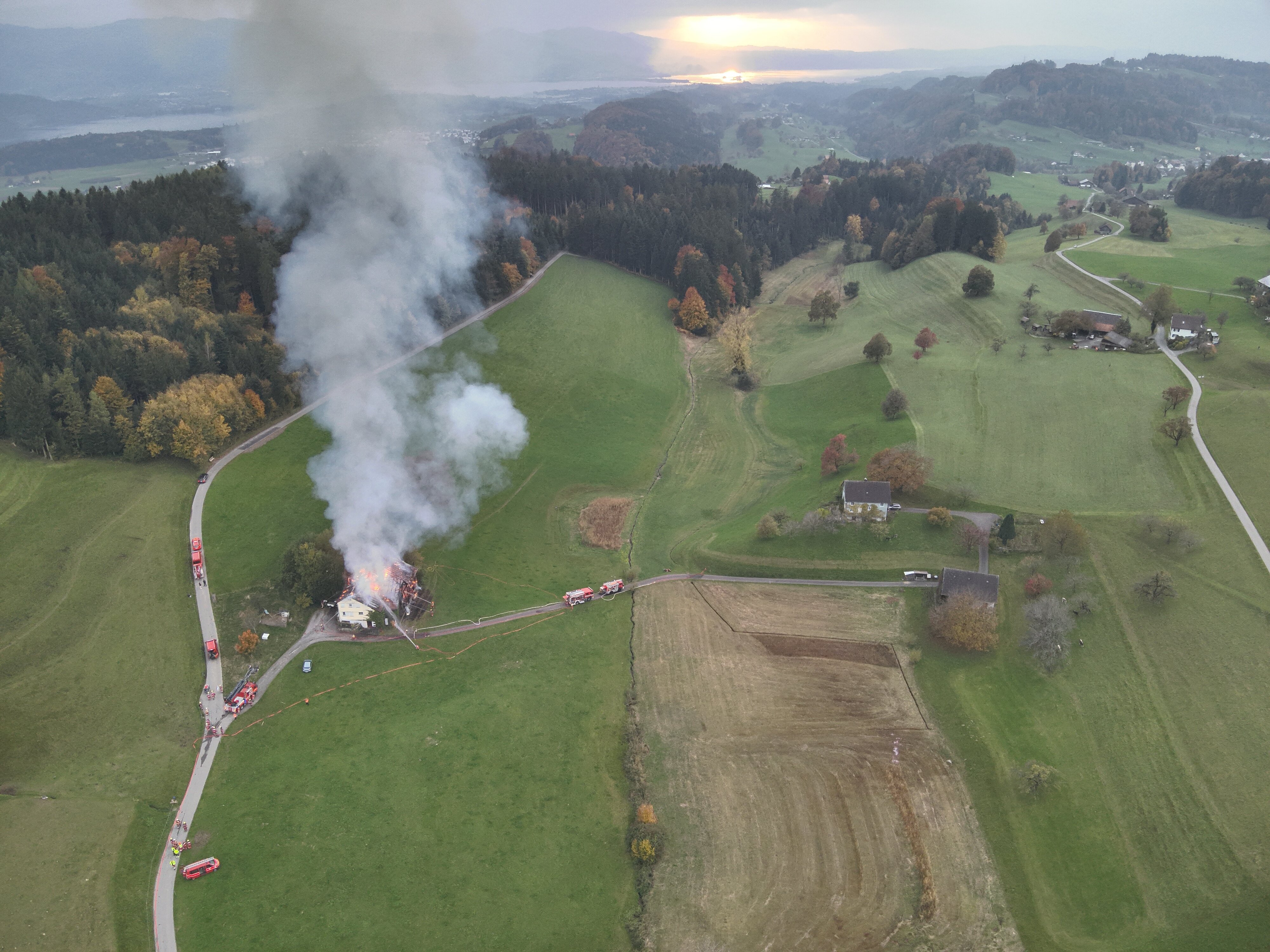 Brand in Goldingen